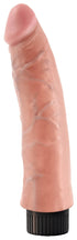 King Cock 7 in. Vibrating Cock Flesh